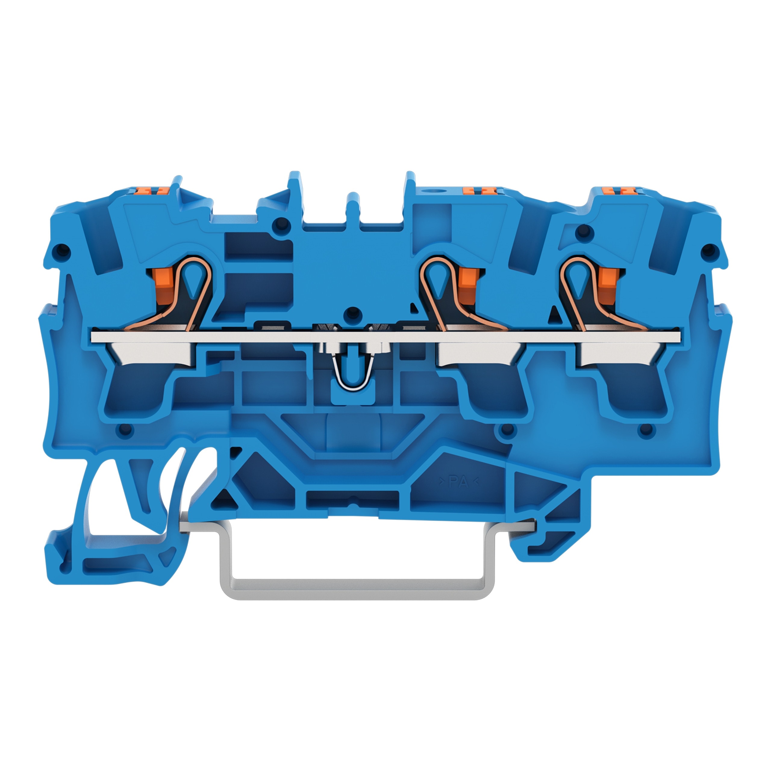 WAGO ITALIA SRL WAG2204-1304 MORS PASS 3 CONDUTT PULS 4MMQ PRESA TEST