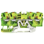 WAGO ITALIA SRL - WAG2204-1407 Morsetto di terra per 4 conduttori con p
