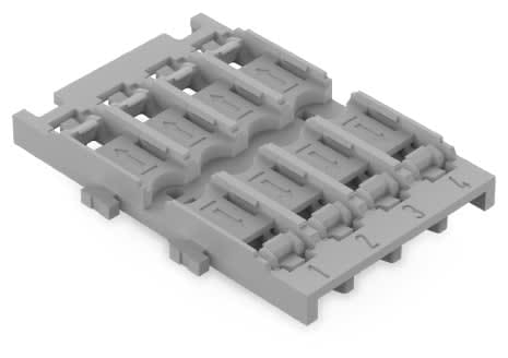 WAGO ITALIA SRL WAG221-2534 SUPPORTO 4P CON GIUNZIONE LINEA LEVA SCA