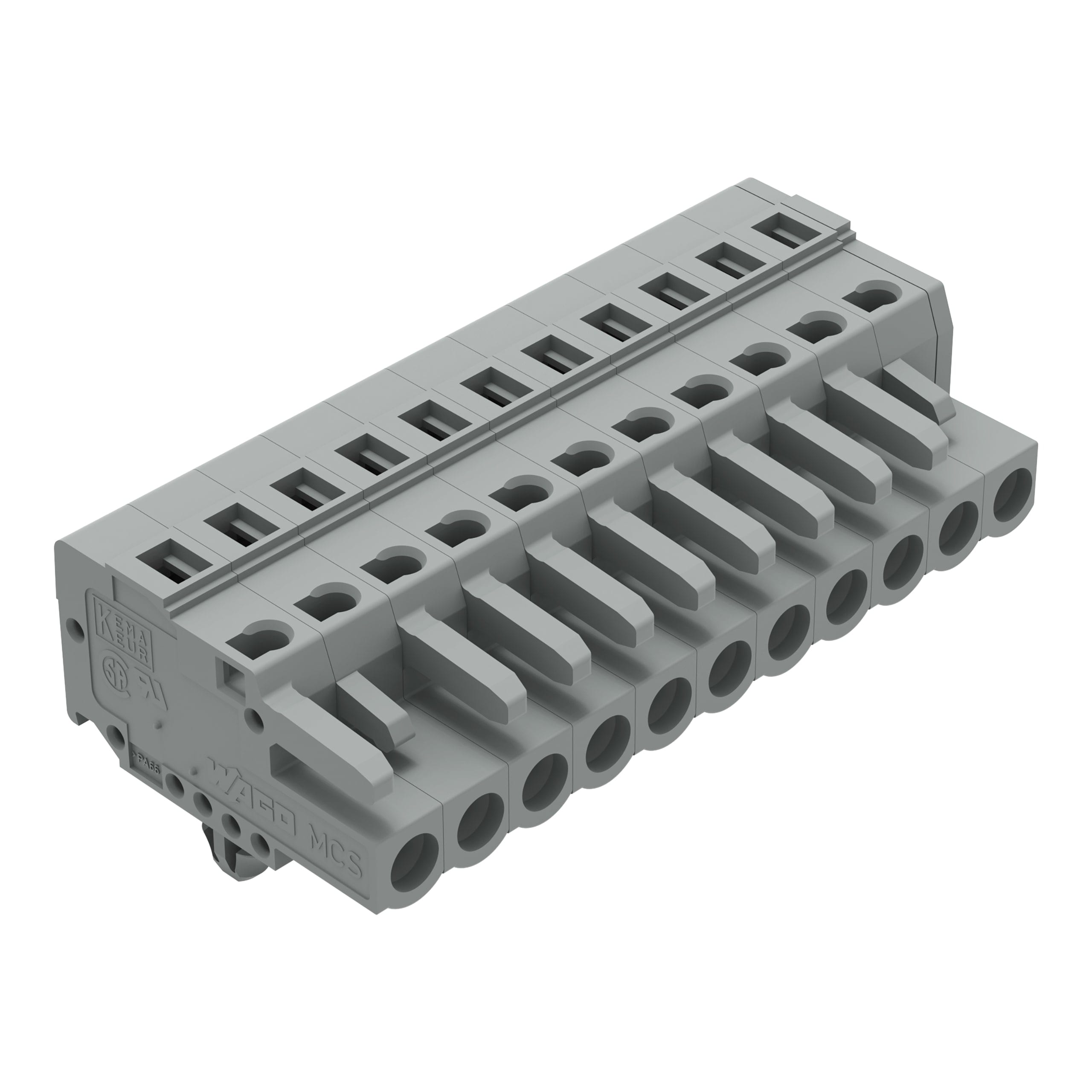 WAGO ITALIA SRL WAG231-111/008-000 CONNETTORE FEMMINA PER 1 CONDUTTORE CAGE