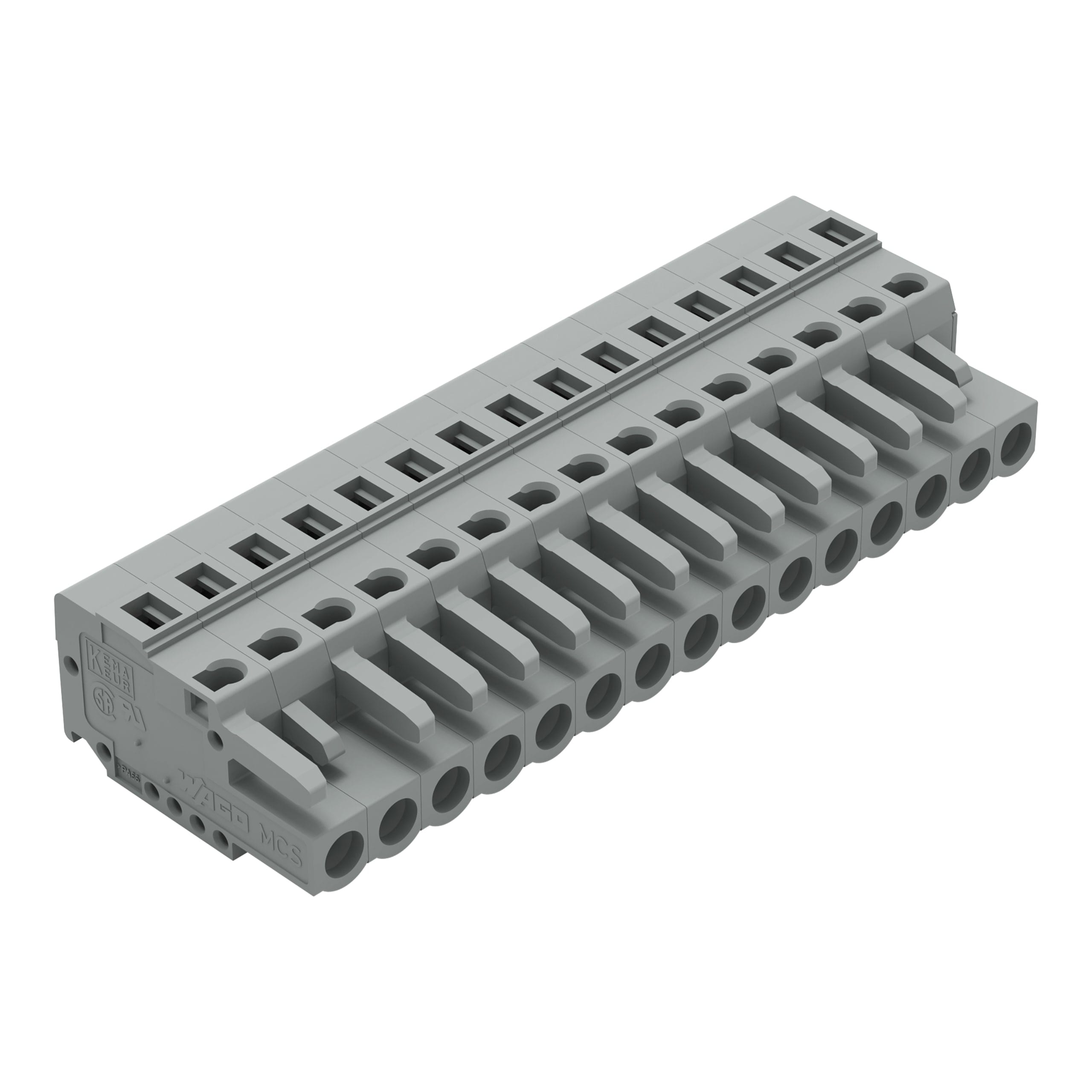 WAGO ITALIA SRL WAG231-115/102-000 CONNETTORE FEMMINA PER 1 CONDUTTORE CAGE