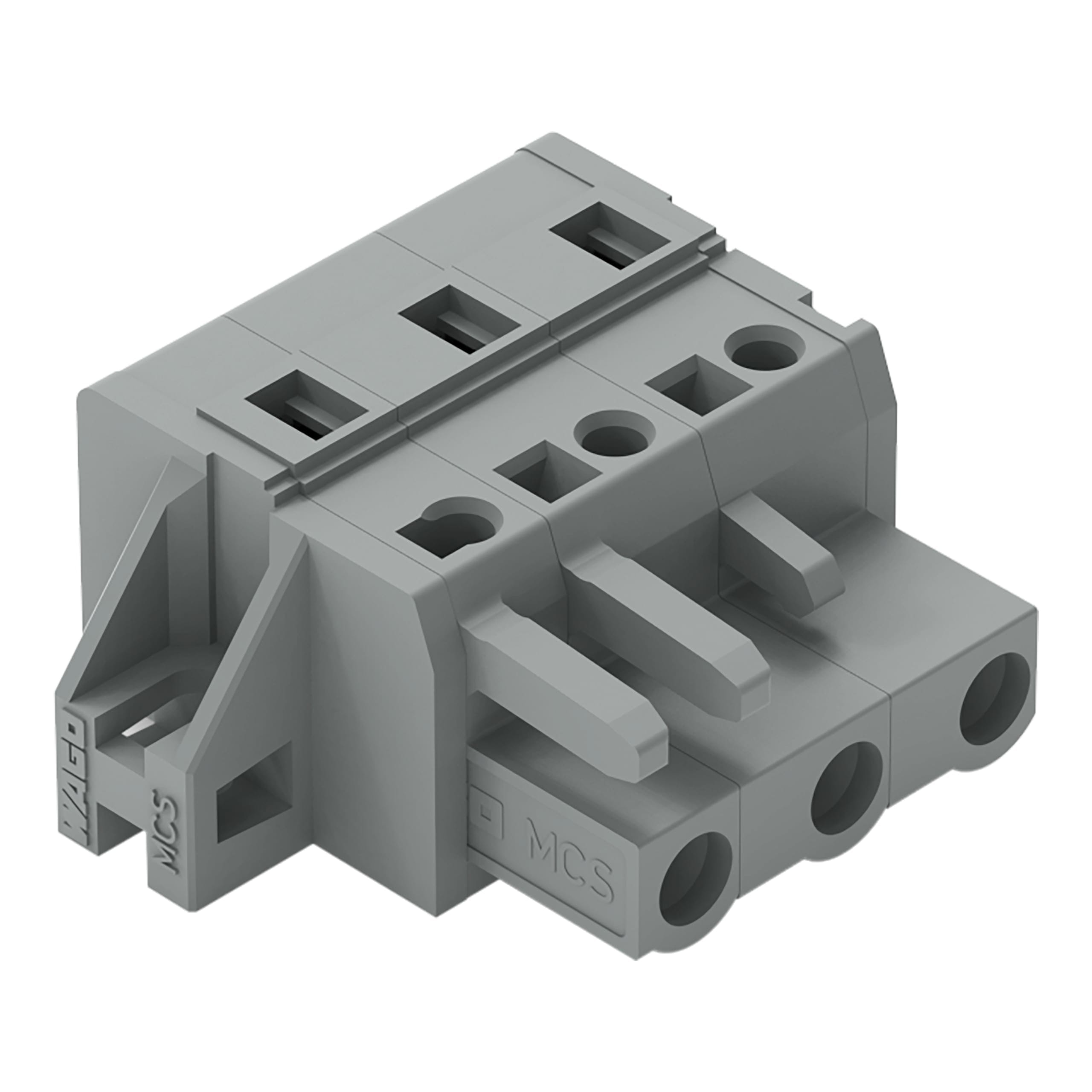 WAGO ITALIA SRL WAG231-203/031-000 SPINA F 1 CONDUT 2,5MMQ 7,5MM 3P COLLARE