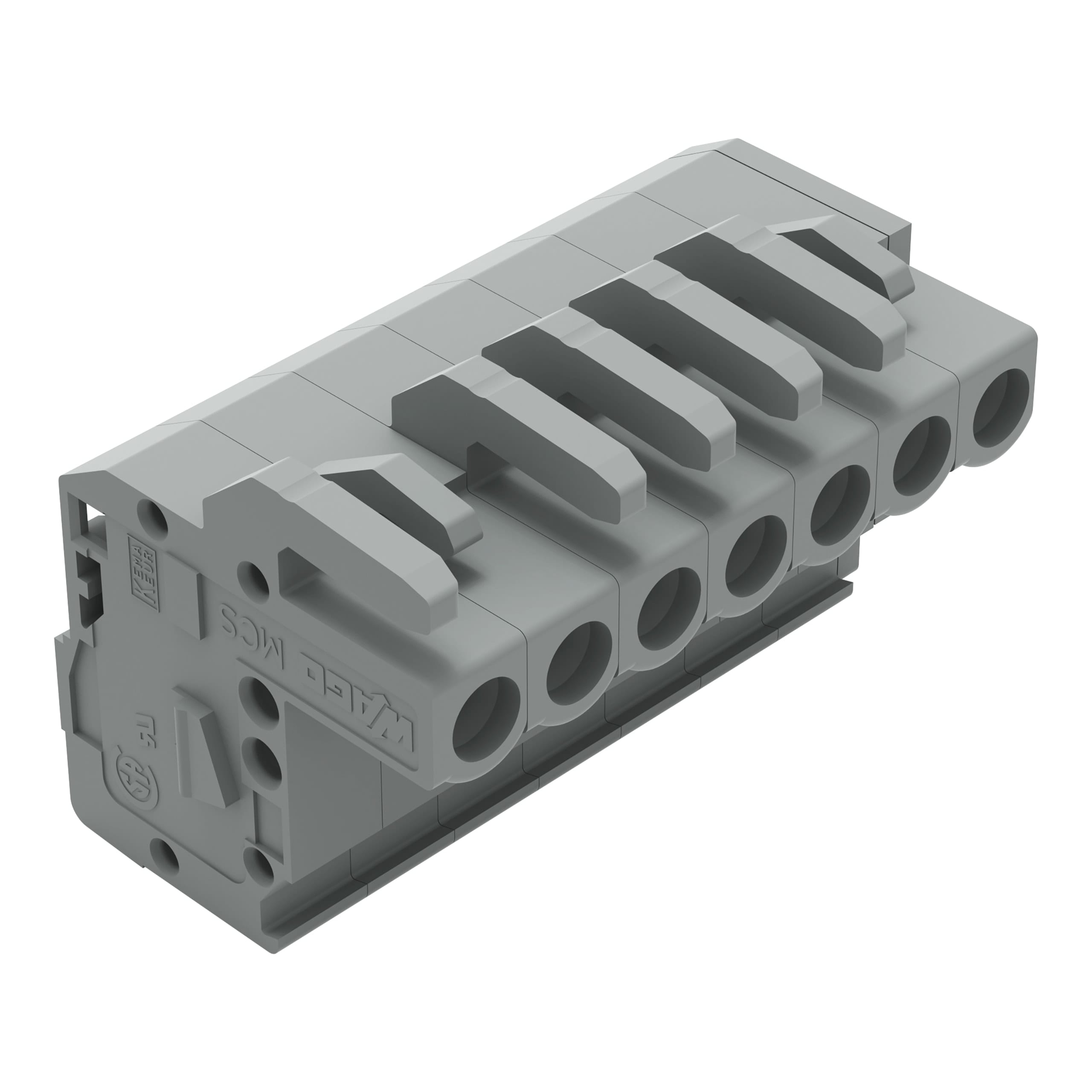WAGO ITALIA SRL WAG232-107/026-000 CONNETTORE FEMMINA PER 1 CONDUTTORE, ANG