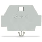 WAGO ITALIA SRL WAG261-371 PIASTRA TERMINALE PIEDE SCATTO GRIGIO