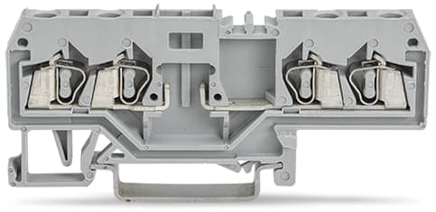 WAGO ITALIA SRL - WAG280-686 Morsetto di base per 4 conduttori grigio