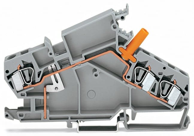 WAGO ITALIA SRL - WAG282-865 MORSETTO PASSANTE PER 3 CONDUTTORI 6 MM²