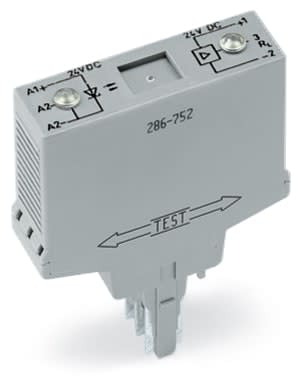 WAGO ITALIA SRL - WAG286-752 OPTO DC 24V, grigio