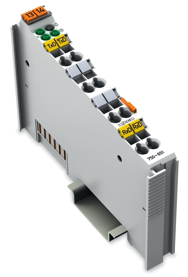 WAGO ITALIA SRL WAG750-651 Interfaccia TTY 9600Bd N, grigio chiaro