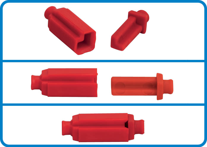 WAGO ITALIA SRL - WAG753-150 Elementi di codifica serie 753 rossi