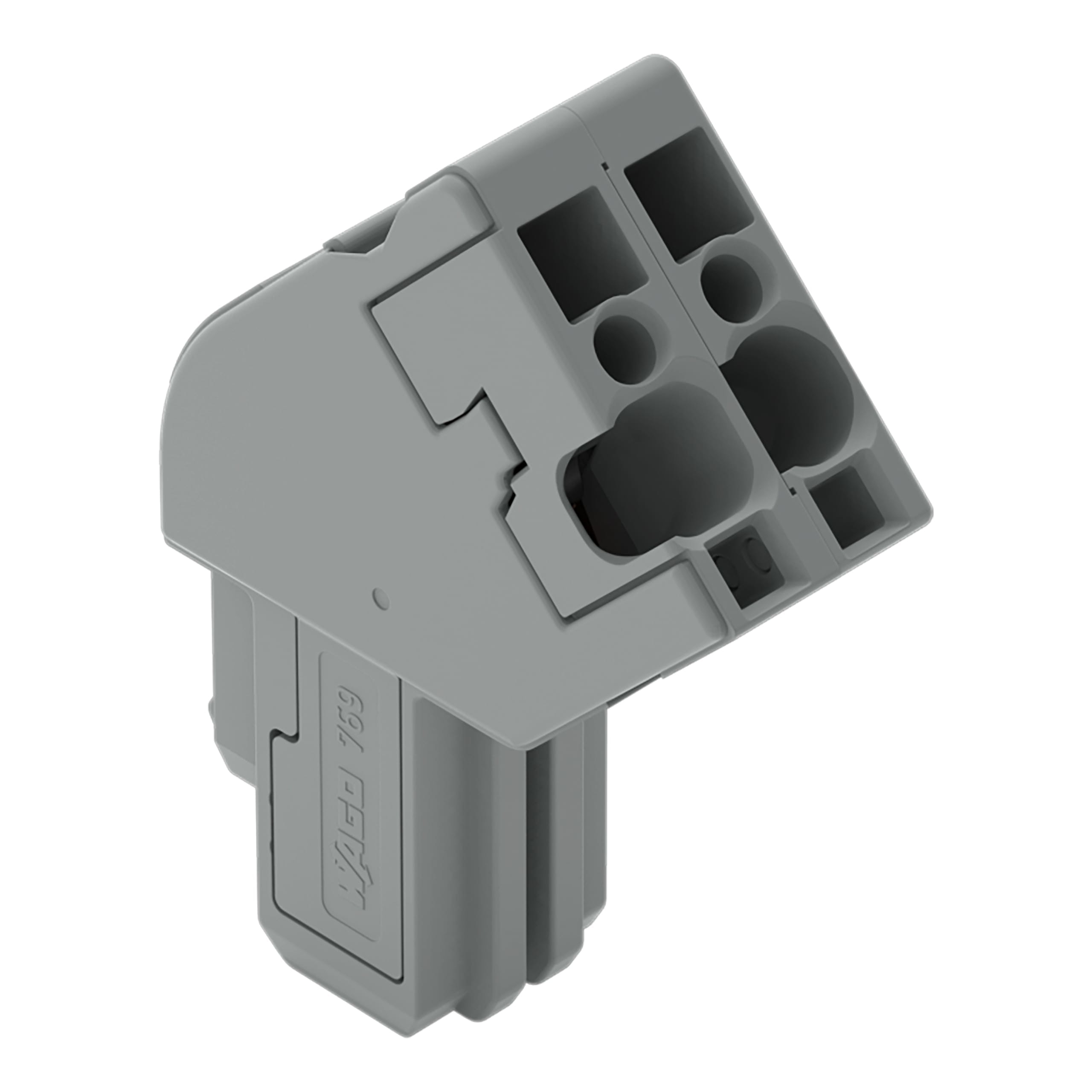 WAGO ITALIA SRL WAG769-102/022-000 CONN F ANG 4MMQ 5MM 2P PIN CODIFICA GRIG