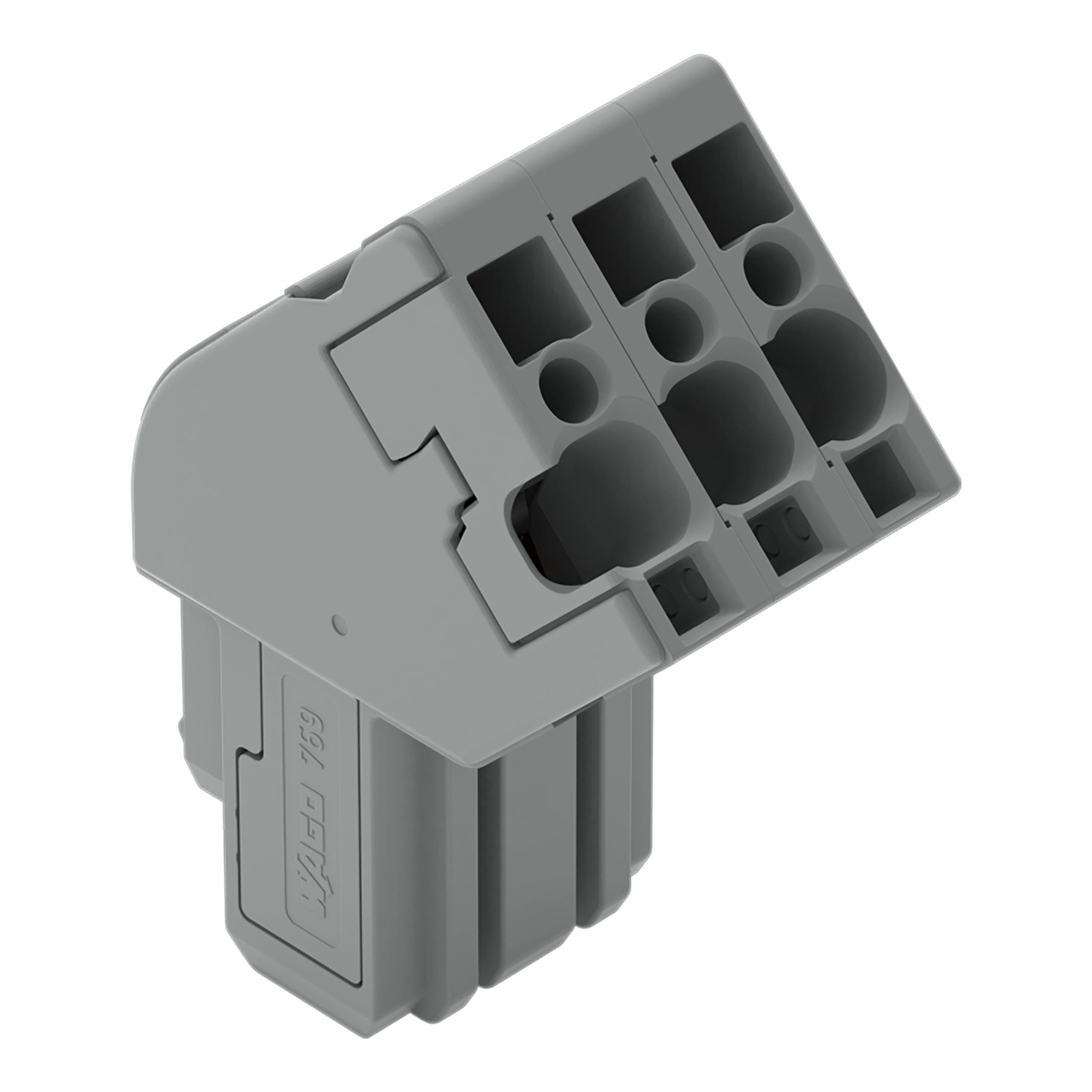 WAGO ITALIA SRL WAG769-103/022-000 CONN F ANG 4MMQ 5MM 3P PIN CODIFICA GRIG