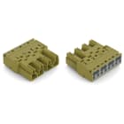 WAGO ITALIA SRL WAG770-274/073-000 SPINA 4 POLI COD B 4,00 MMQ VERDE CHIARO