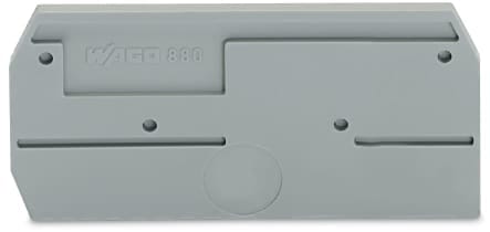 WAGO ITALIA SRL WAG880-325 PIASTRA TERMINALE INTERMEDIA SPESSORE 2,