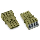 WAGO ITALIA SRL - WAG890-264 Presa 4 poli, verde chiaro