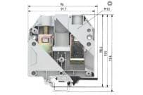 WIELAND ELECTRIC SRL WIE57.597.0155.0 MORS. PASSANTE WKN 150 / U / V0