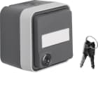 BERKER BRKWNC167 P.SCHUKO + COP.A PARETE W1 GIGIO/GRIGIO