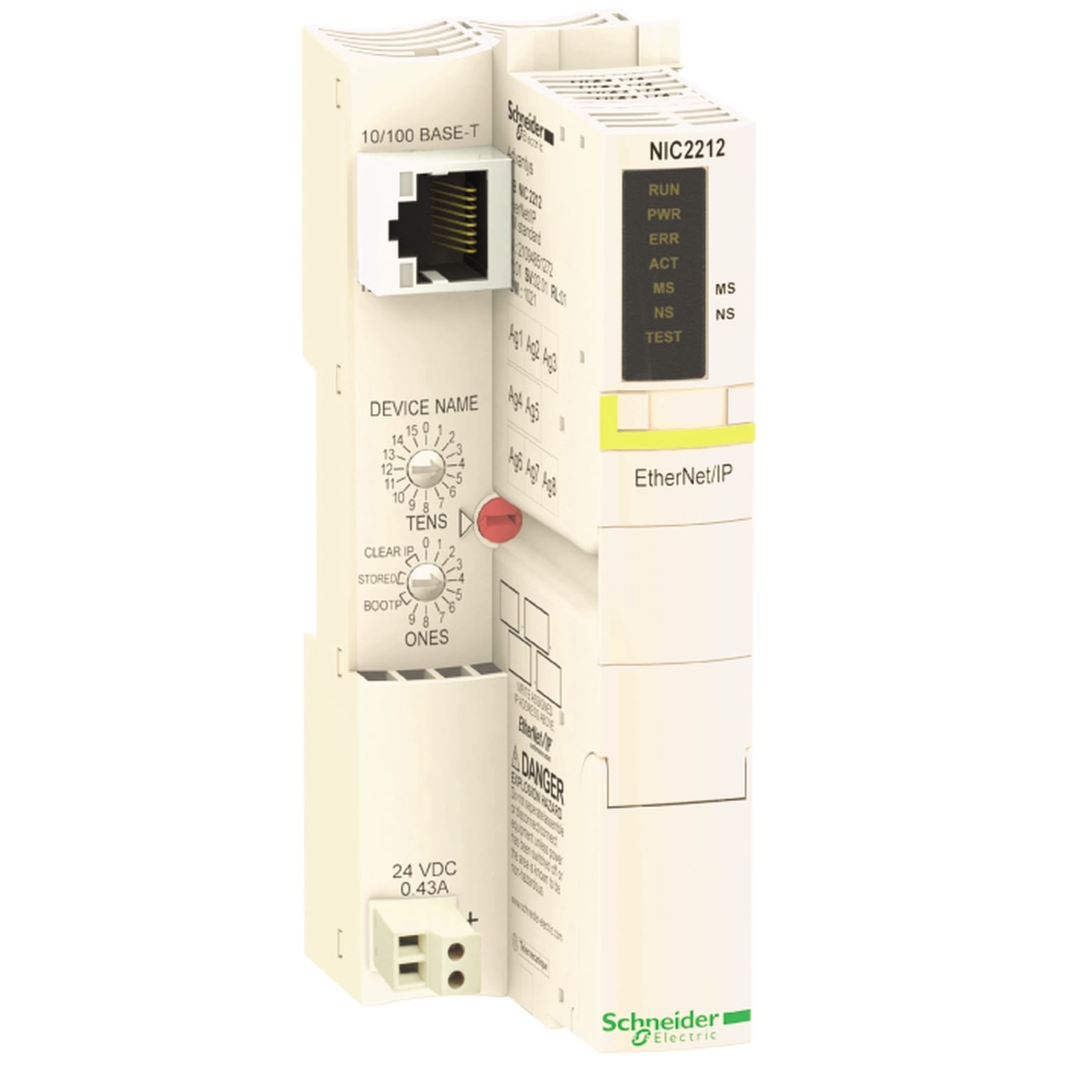 SCHNEIDER ELECTRIC SNRSTBNIC2212 COMUNICATORE ETHERNET/IP STANDARD