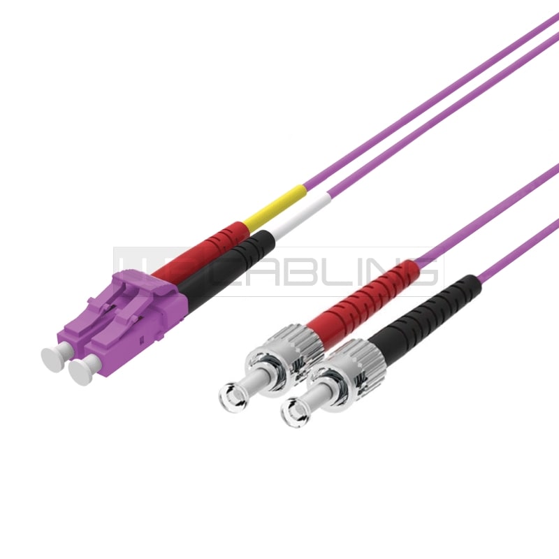 ZELIATECH - NPRWPCFP45LCST050 PATCHCORD MULTIM.,50/125 LC-ST,5M. OM4