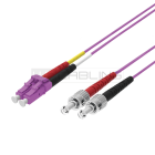 ZELIATECH - NPRWPCFP45LCST030 PATCHCORD MULTIM.,50/125 LC-ST,3M. OM4