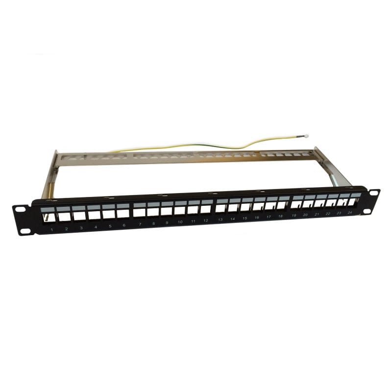 ZELIATECH - NPRWPCPANBS24 PATCH PANEL 19 STP 24 POSTI VUOTO