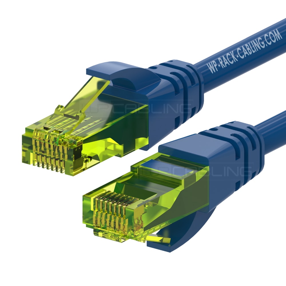 ZELIATECH - NPRWPCPAT6AU005B CAT 6A U-UTP CAVO PATCH 0,5M,AWG26/7,BLU