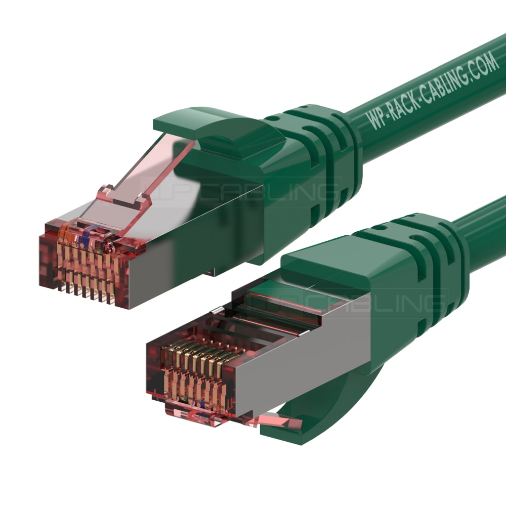 ZELIATECH - NPRWPCPAT6SF030G CAT 6 S-FTP CAVO PATCH 3M.,AWG28/7,VERDE
