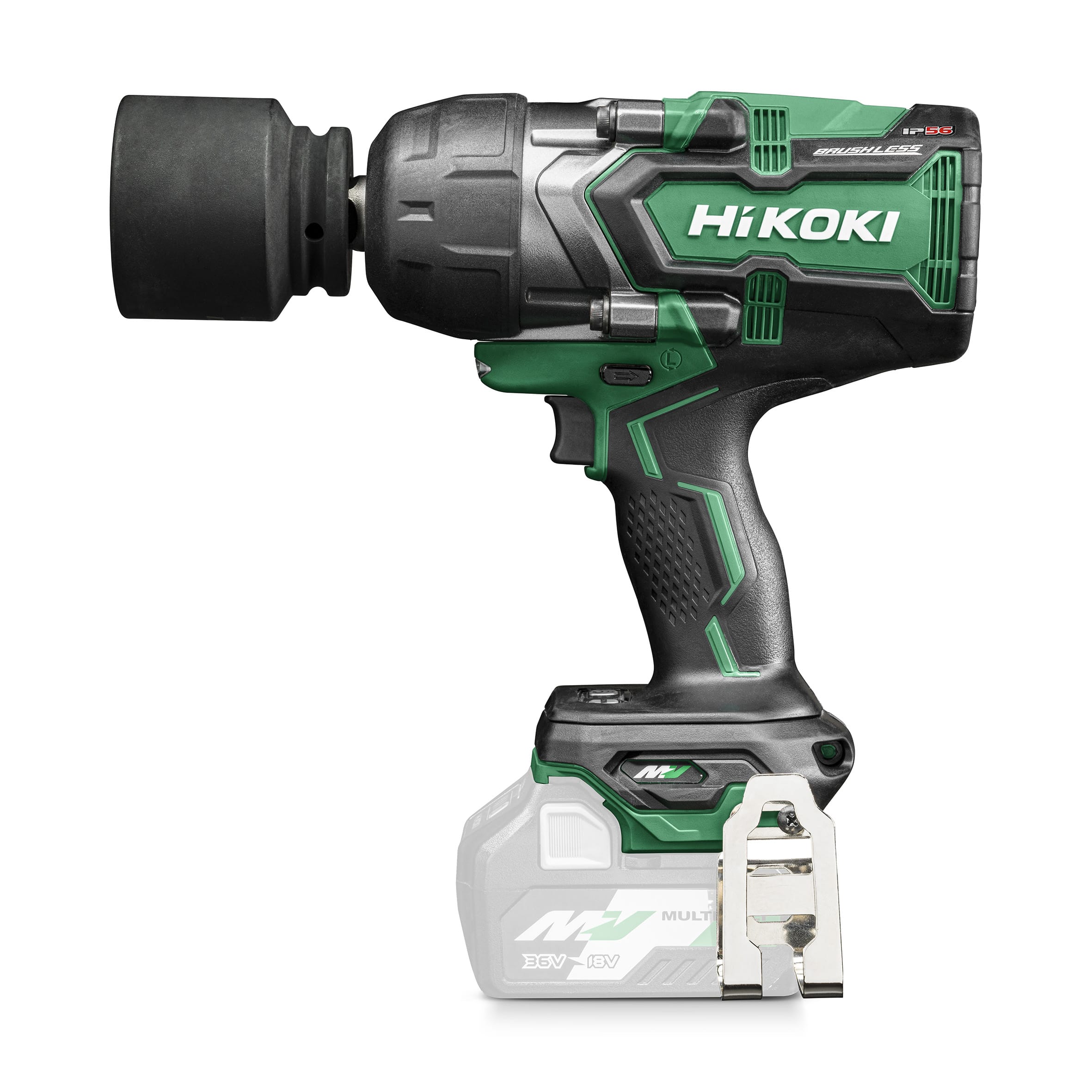 HIKOKI POWER TOOLS HIAWR36DFW2Z AVVIT. IMPULSI 36V QUAD.3/4, CORPO