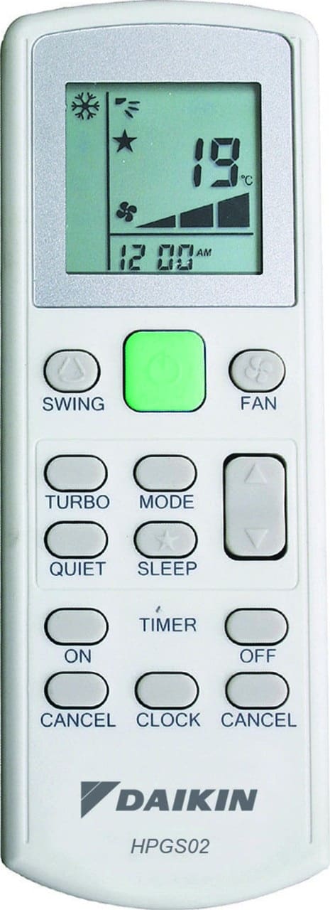 DAIKIN DAKWRC-HPC COMANDO INFRAROSSI PER FWT-BT/CT/GT