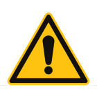 CEMBRE SPA - CEM200005 ETICHETTA ADESIVA DI AVVERTIMENTO WS-AD, SIMBOLO PERICOLO GENERICO, DIMENSIONE 200mm