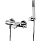 RUBINETTERIA PAFFONI - PFFWS023CR MIX VASCA CON DUPLEX DOCCIA PREMIUM WEST