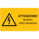 CEMBRE SPA - CEM2553HT015 ETICH. AVVERTIMENTO WST-LDY 37X74MM.+TES