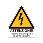 CEMBRE SPA - CEM0600HT039 ETICH.AVVERTIMENTO WST-TAW LATO=50MM+TES