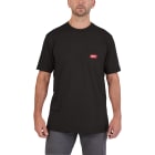 MILWAUKEE - AEG COP4932493004 WTSSBL-M T-SHIRT MAN. COR. WORK NERA