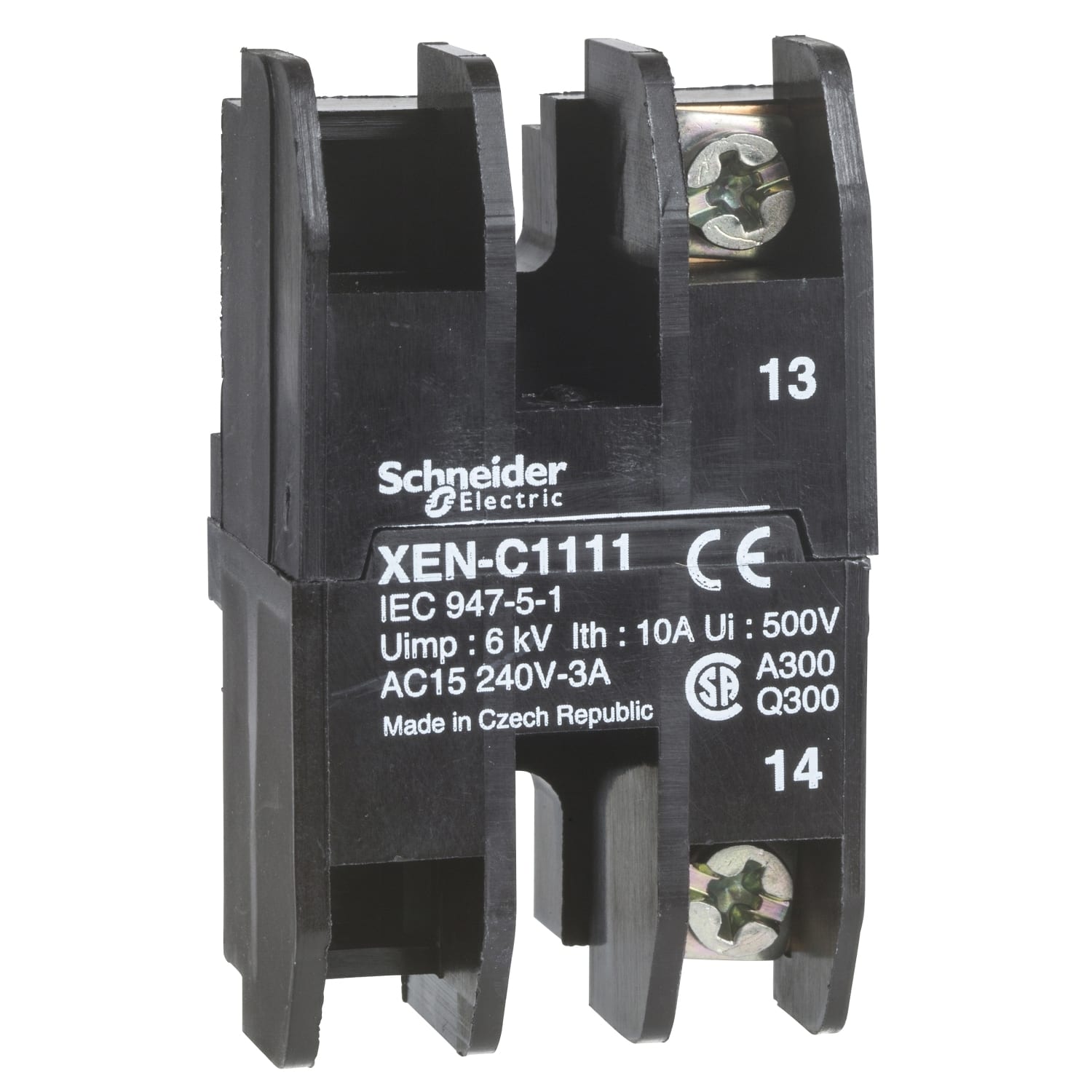 SCHNEIDER ELECTRIC - SNRXENC1151 Contatto pulsantiera pensile 240 VAC 3A XAC