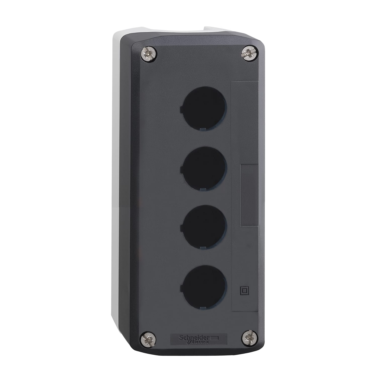 SCHNEIDER ELECTRIC - SNRXALD04 Pulsantiera vuota XAL-D - plastica - 4 fori
