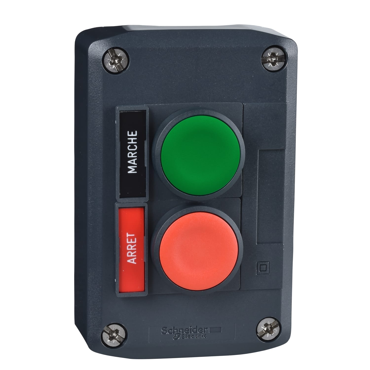 SCHNEIDER ELECTRIC SNRXALD211 PULSANTIERA MARCIA-ARRESTO 1 NO + 1 NC