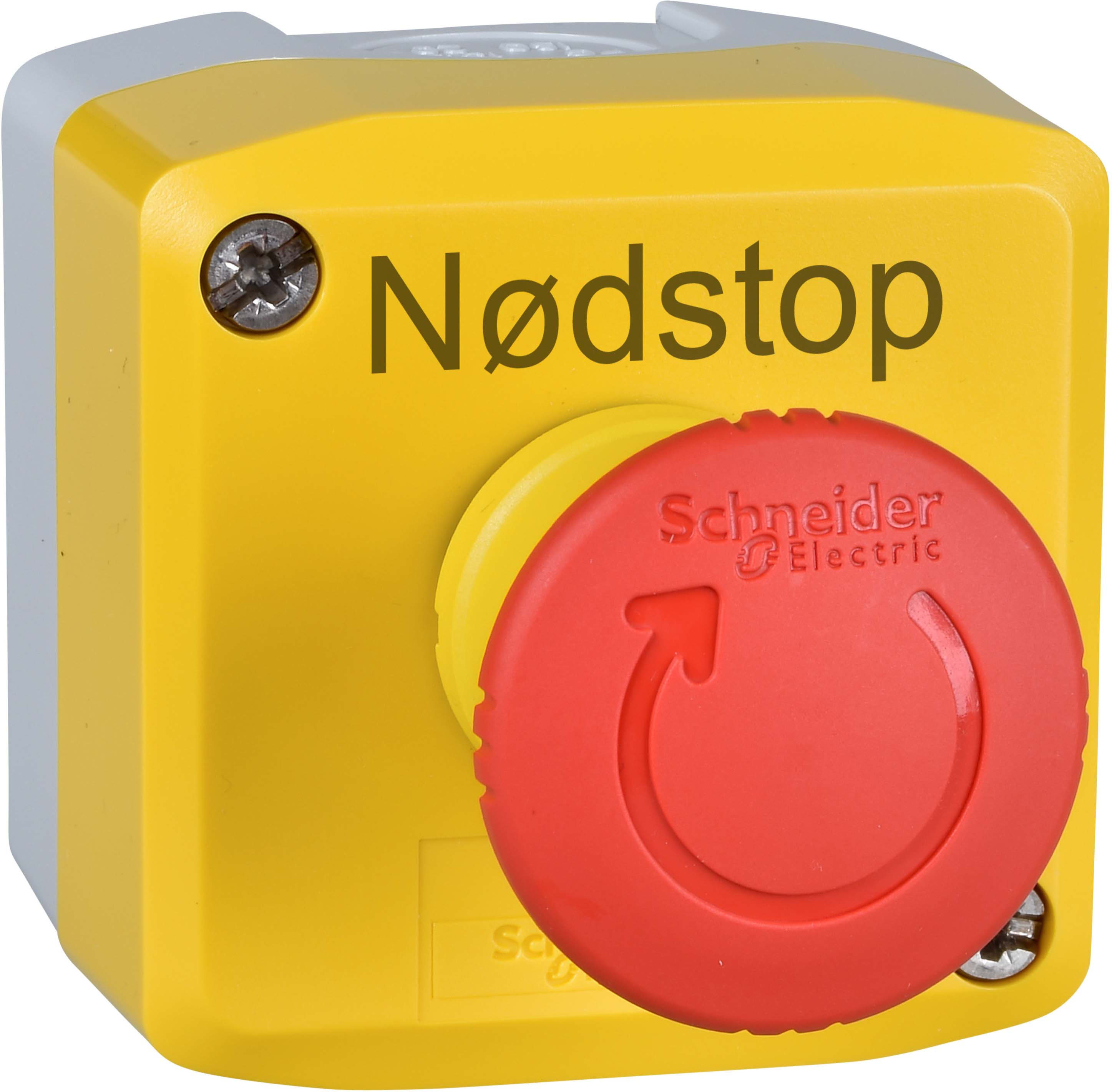 SCHNEIDER ELECTRIC SNRXALK178GTH26 PULSANTIERA ARRESTO DI EMERGENZA 2NC+NO