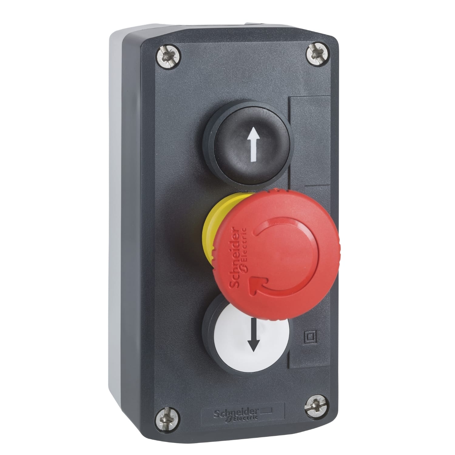 SCHNEIDER ELECTRIC - SNRXALD328 Pulsantiera XAL-D - tre funzioni - 1 NC + 2 NO