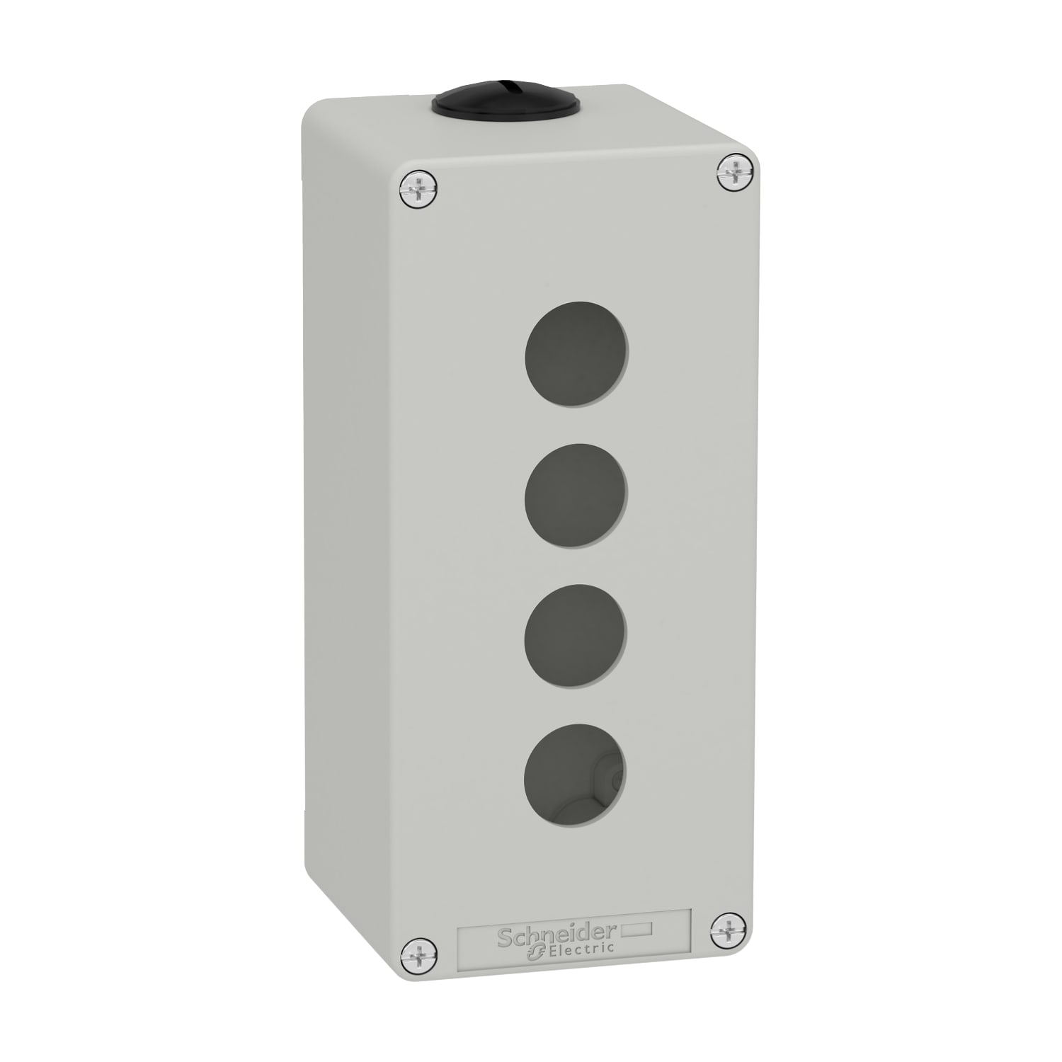 SCHNEIDER ELECTRIC SNRXAPD3504 PULSANTIERA IN METALLO GRIGIA 4 FORI
