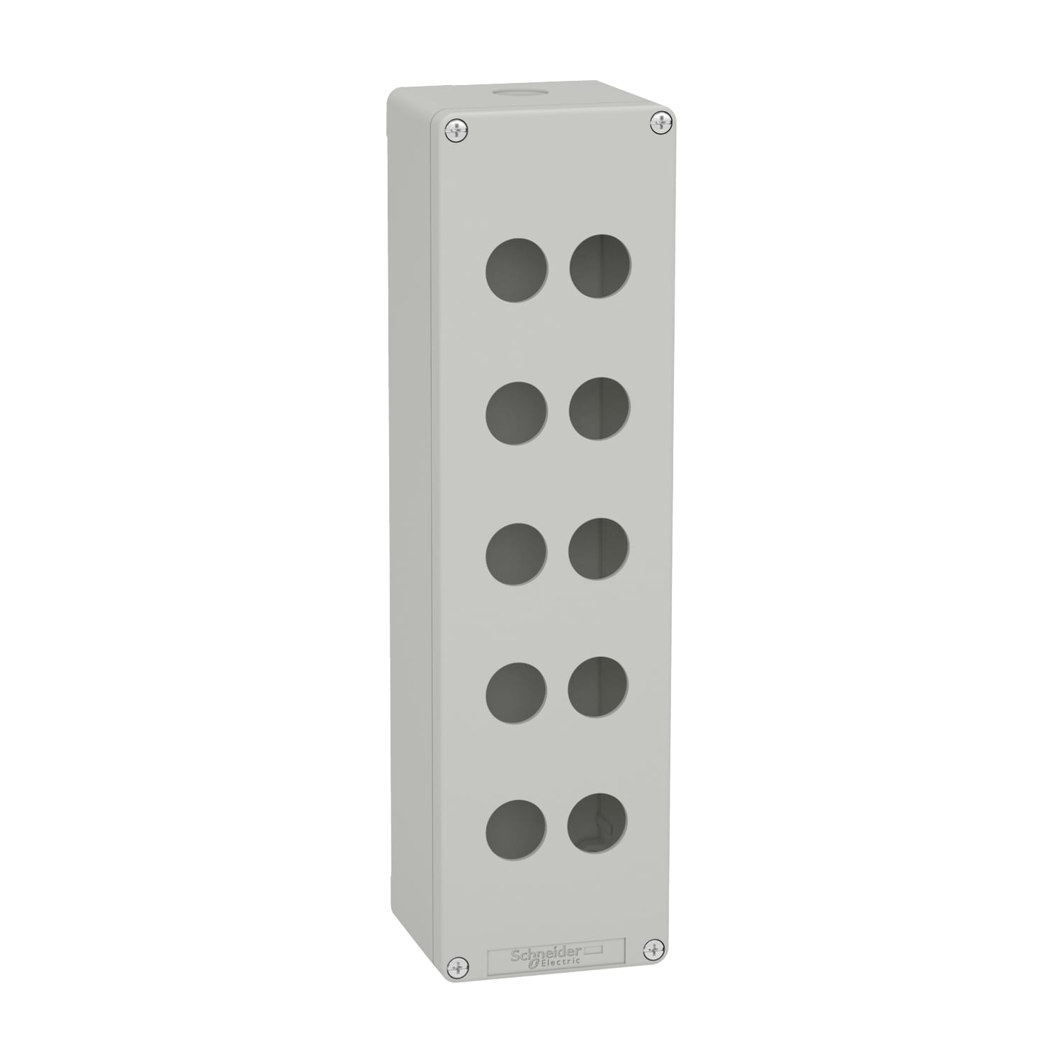 SCHNEIDER ELECTRIC SNRXAPD5510 PULSANTIERA IN METALLO GRIGIA 10 FORI