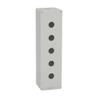 SCHNEIDER ELECTRIC SNRXAPD5505 PULSANTIERA IN METALLO GRIGIA 5 FORI