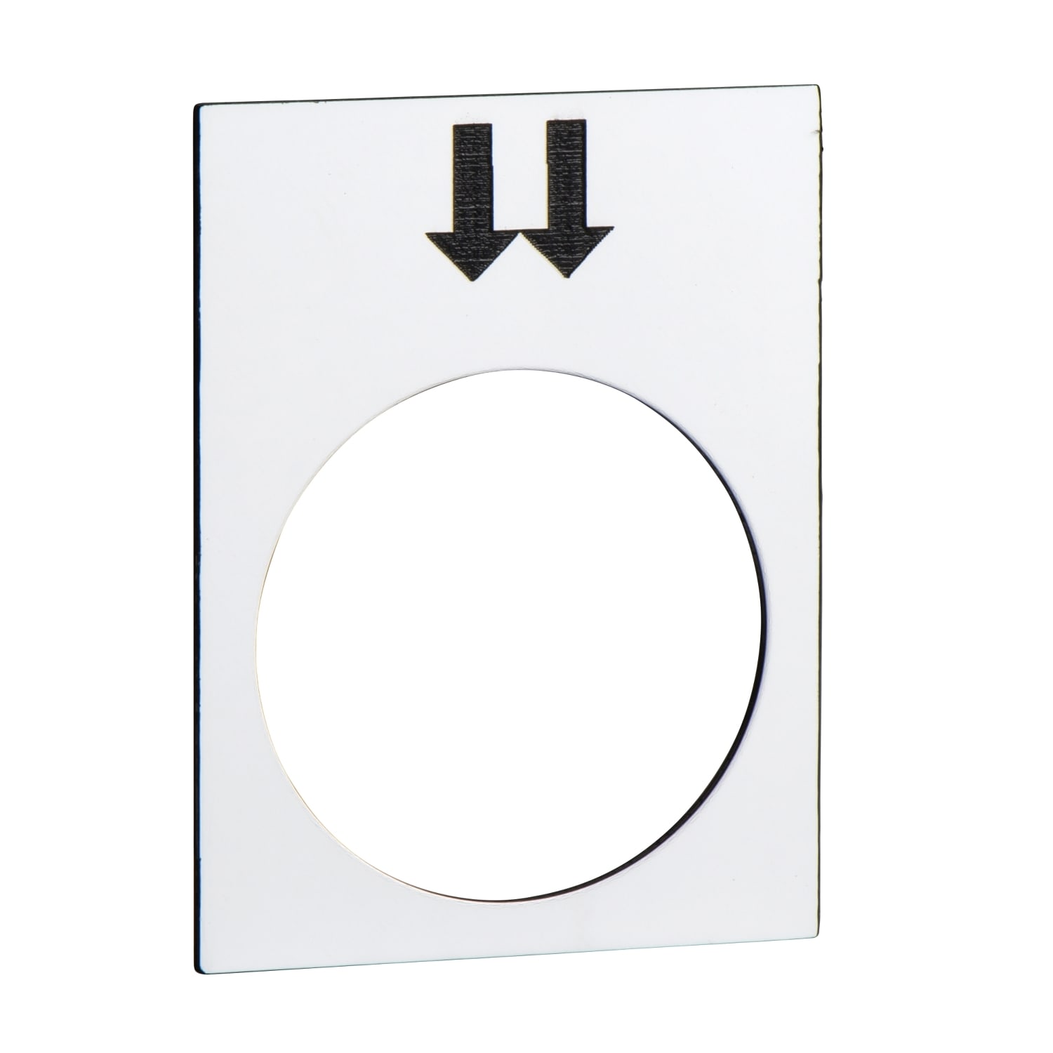 SCHNEIDER ELECTRIC - SNRZB2BY4908 Etichetta - 30×40mm - bianco - destra, veloce