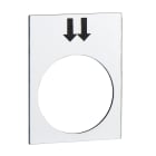SCHNEIDER ELECTRIC - SNRZB2BY4908 Etichetta - 30×40mm - bianco - destra, veloce