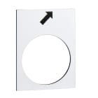 SCHNEIDER ELECTRIC - SNRZB2BY4963 Etichetta - 30×40mm - bianco - avanti, lento