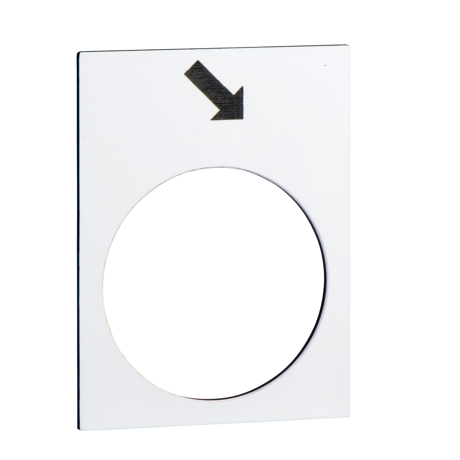 SCHNEIDER ELECTRIC - SNRZB2BY4913 Etichetta - 30 x 40mm - bianca - avanti, lento