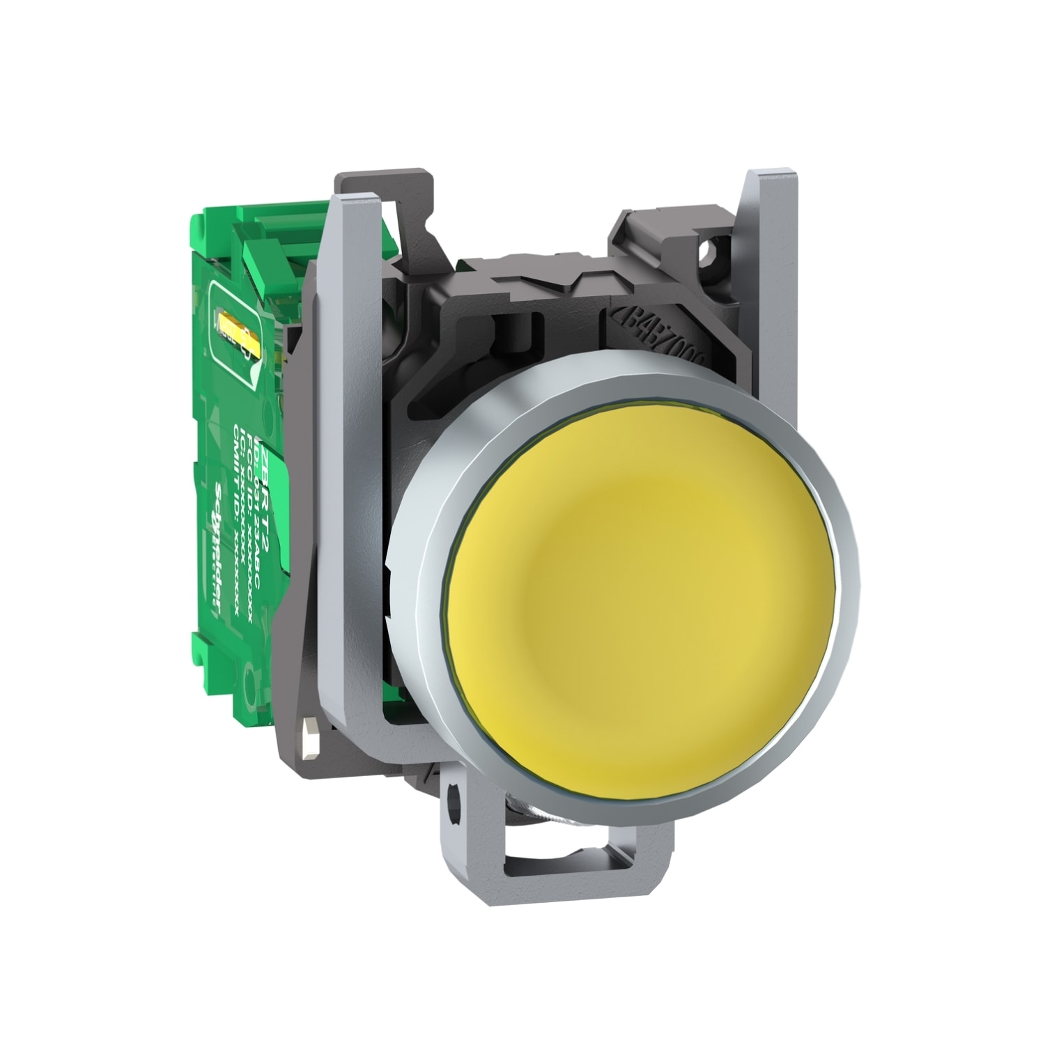 SCHNEIDER ELECTRIC - SNRZB4RTA5 Pulsante trasmettitore Ø22mm - in metallo - blu