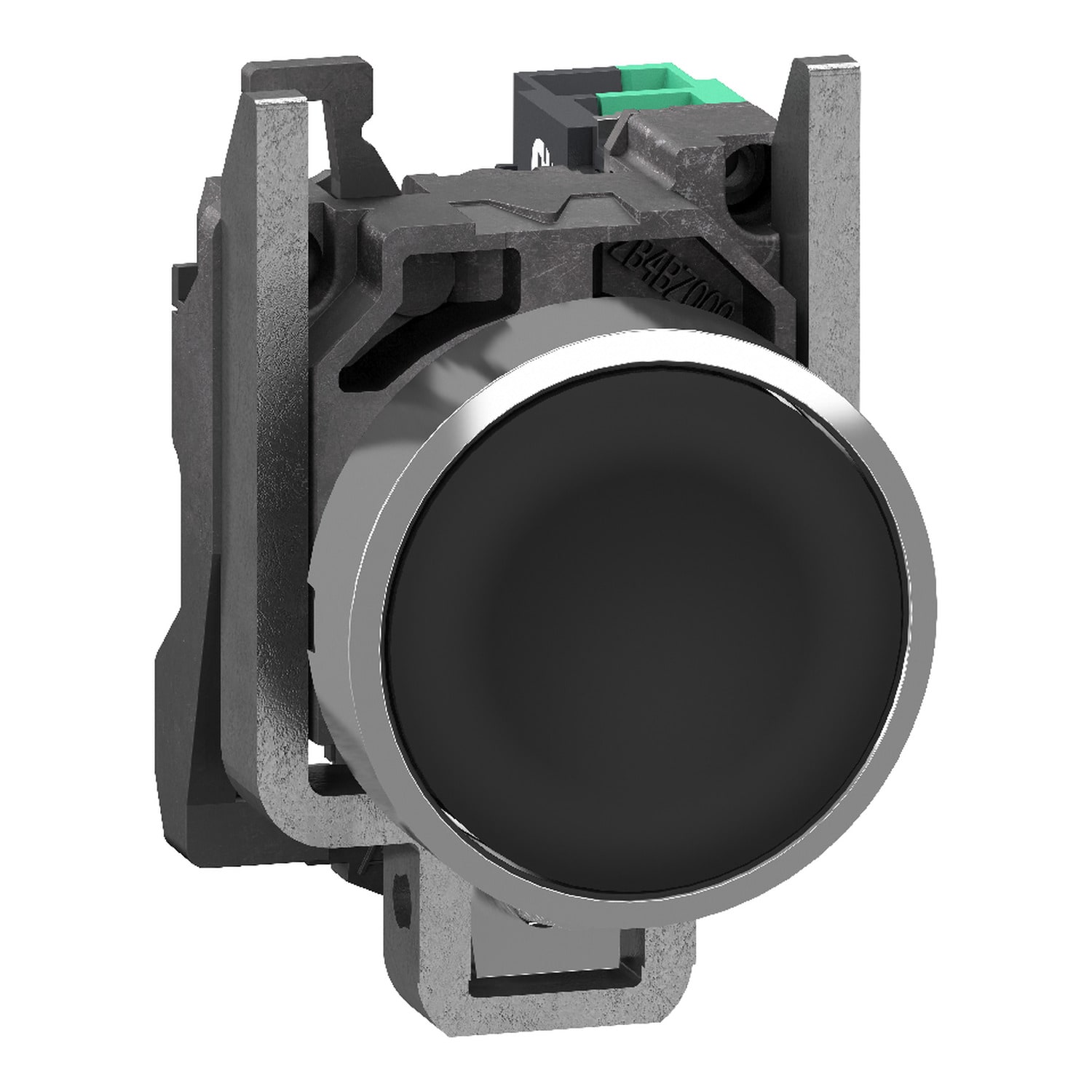 SCHNEIDER ELECTRIC - SNRXB4BA215 Pulsante nero 1NO push-in