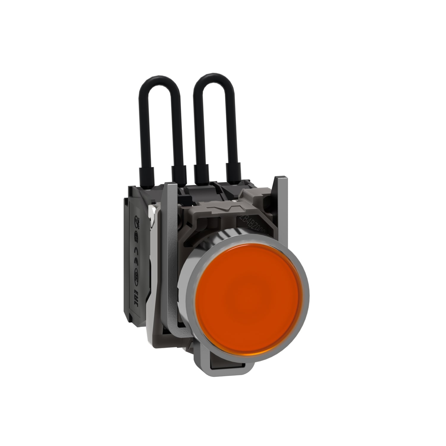 SCHNEIDER ELECTRIC SNRXB4BW25G5 PULSANTE TEST LAMP.SPIA ARANCIO 110 120V