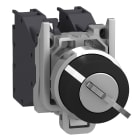 SCHNEIDER ELECTRIC - SNRXB4BG61GEX SELETTORE CHIAVE 2 POSIZIONI C/RIT.