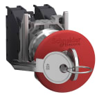 SCHNEIDER ELECTRIC - SNRXB4BS9445GEX Pulsante a fungo arresto emergenza ATEX chiave 455